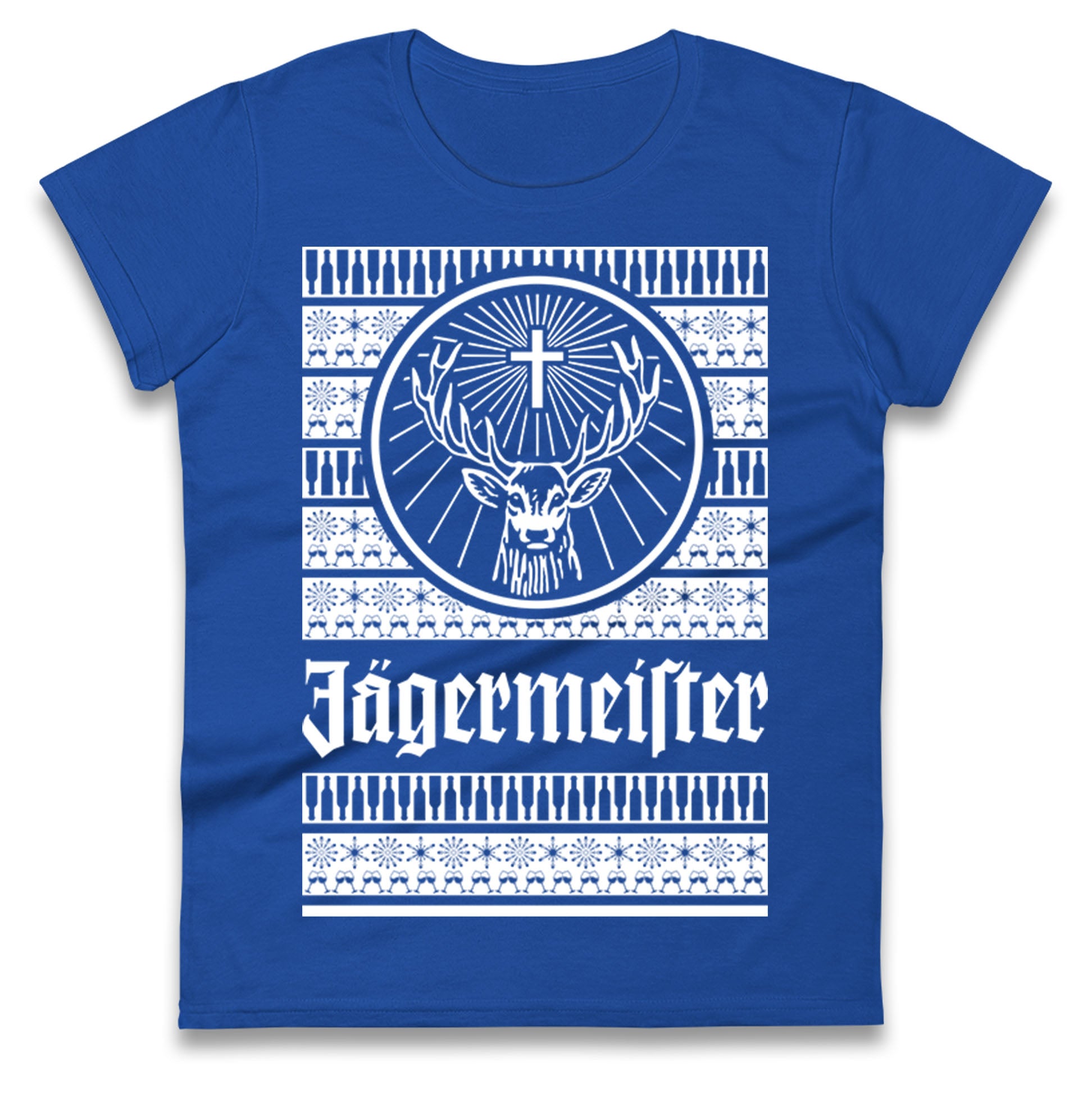 Jagermeister Christmas Ladies T Shirt