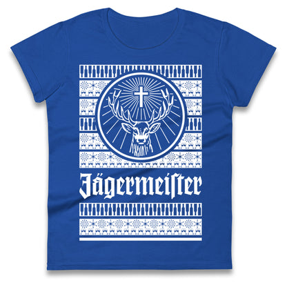 Jagermeister Christmas Ladies T Shirt