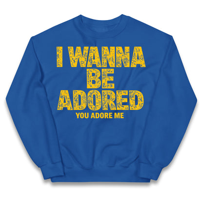 I Wanna Be Adored Stone Roses Kids Jumper