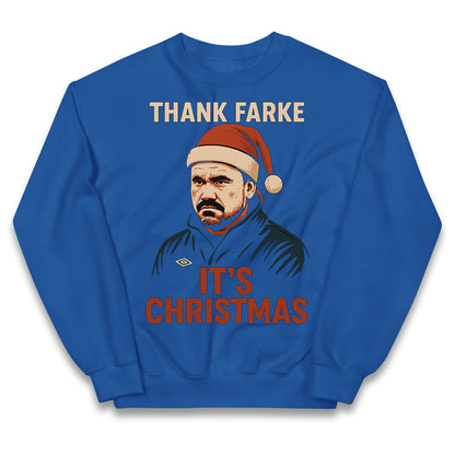 Daniel Farke Christmas Kids Jumper