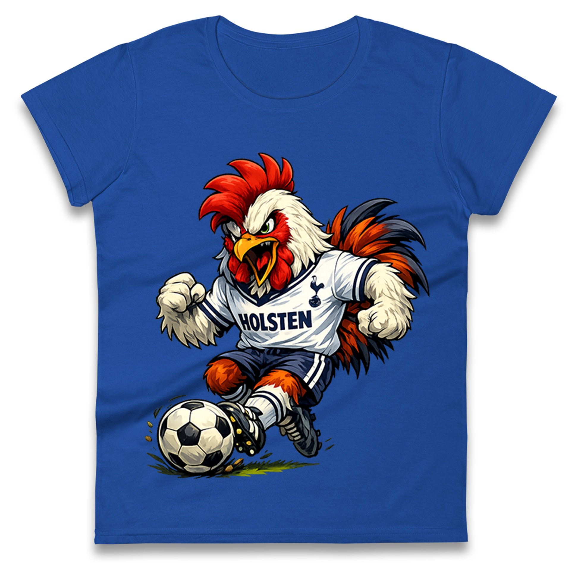 Retro Tottenhm Hotspur Ladies T Shirt