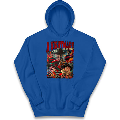Freddy Krueger Bootleg Halloween Kids Hoodie