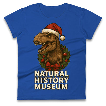 Natural History Museum Christmas Ladies T Shirt