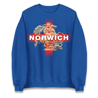 Norwich St George & The Dragon Unisex Sweatshirt