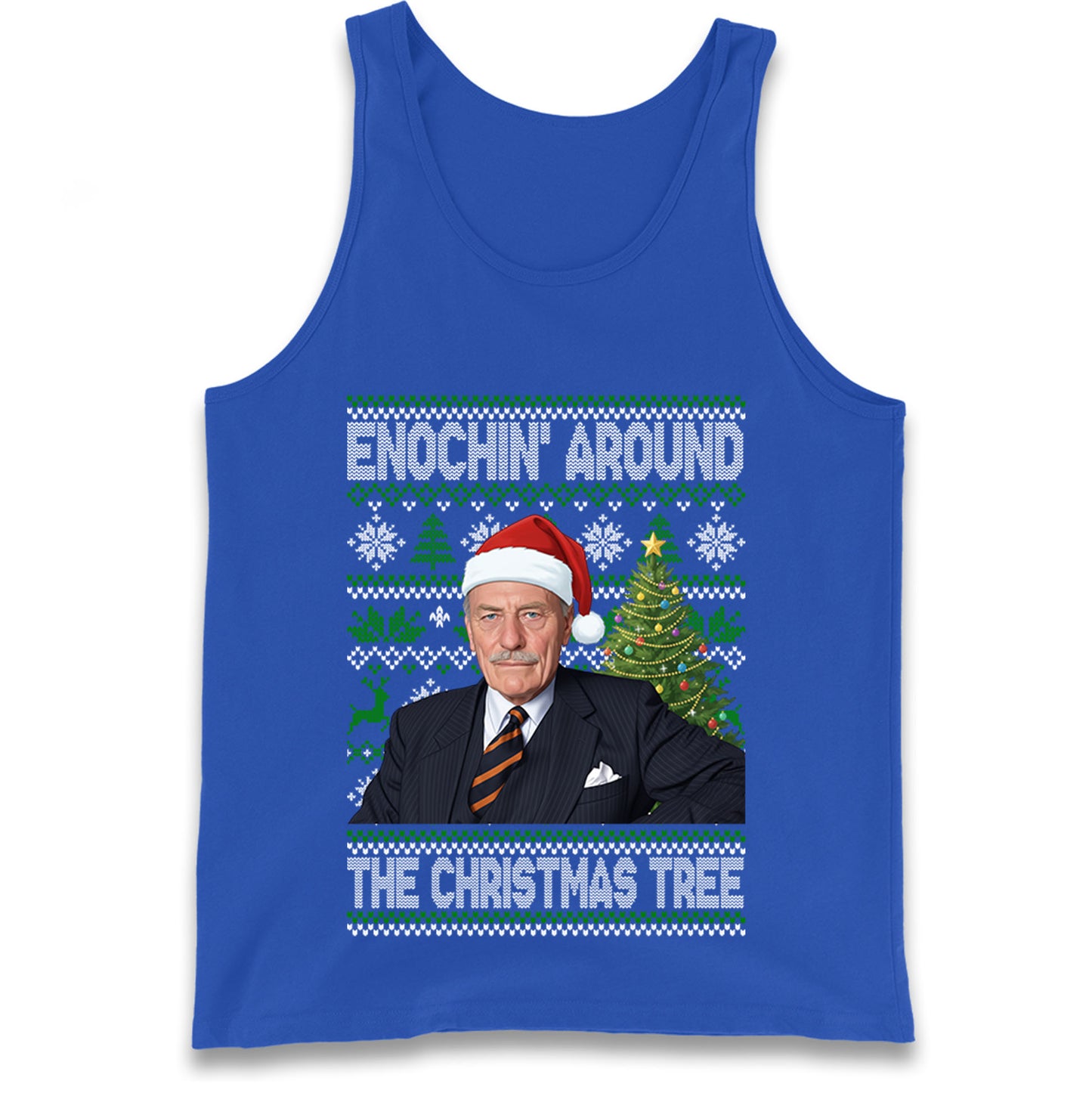 Enoch Powell Enochin Around the Christmas Tree Christmas Tank Top