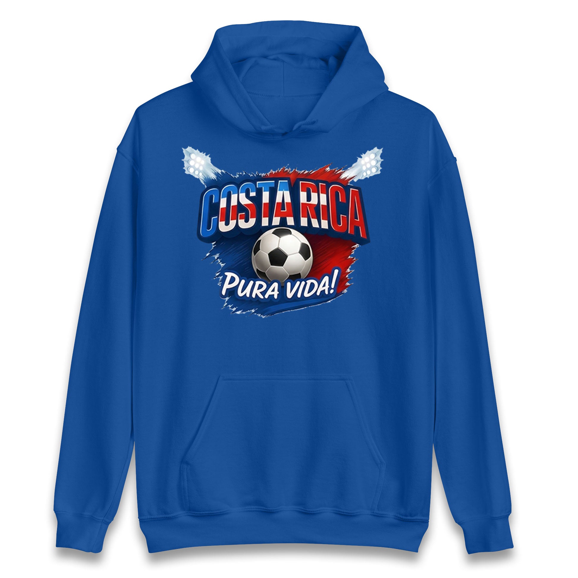 Costa Rica Retro World Cup Hoodie