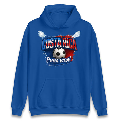 Costa Rica Retro World Cup Hoodie