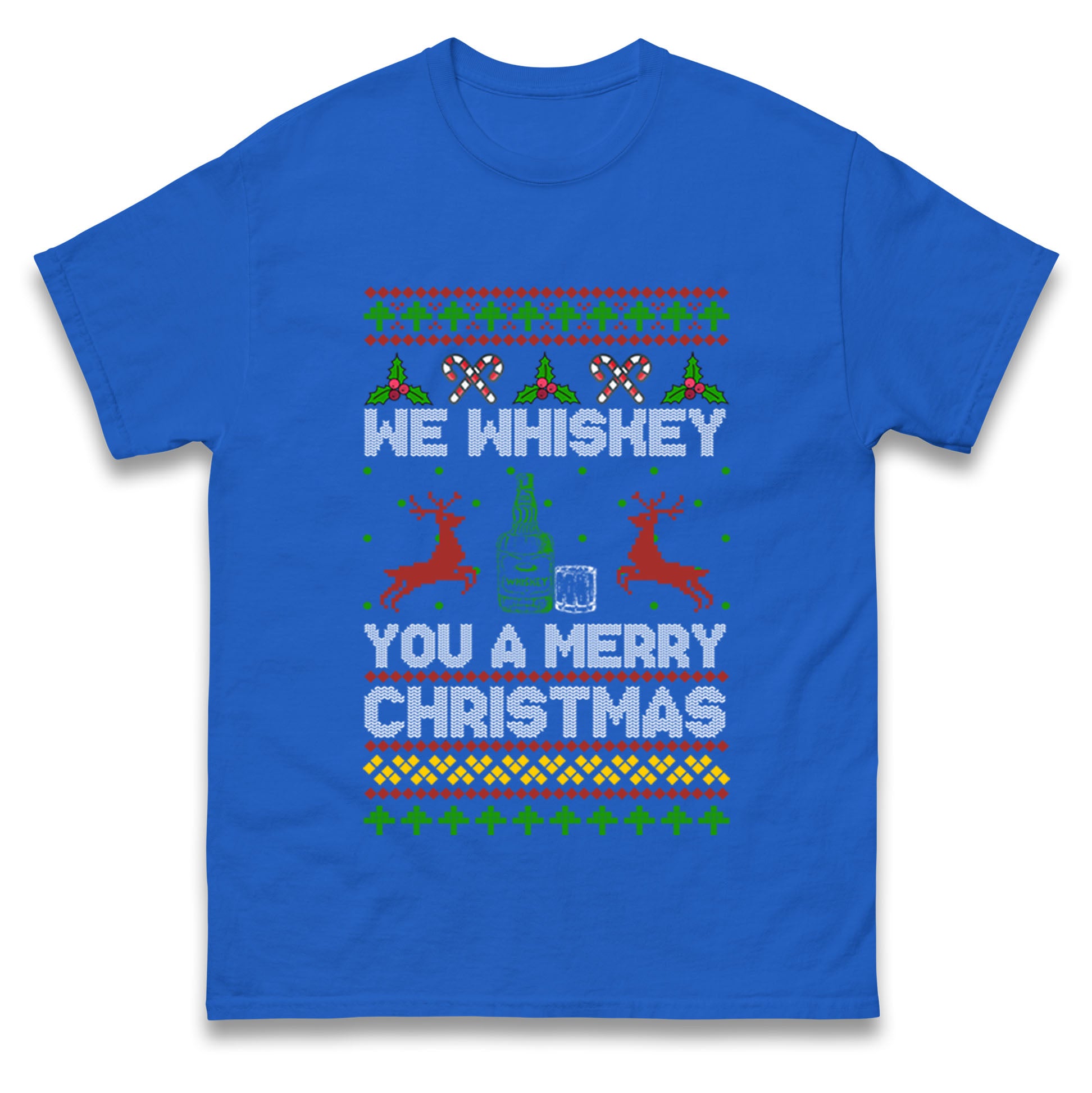 whisky Christmas T Shirt