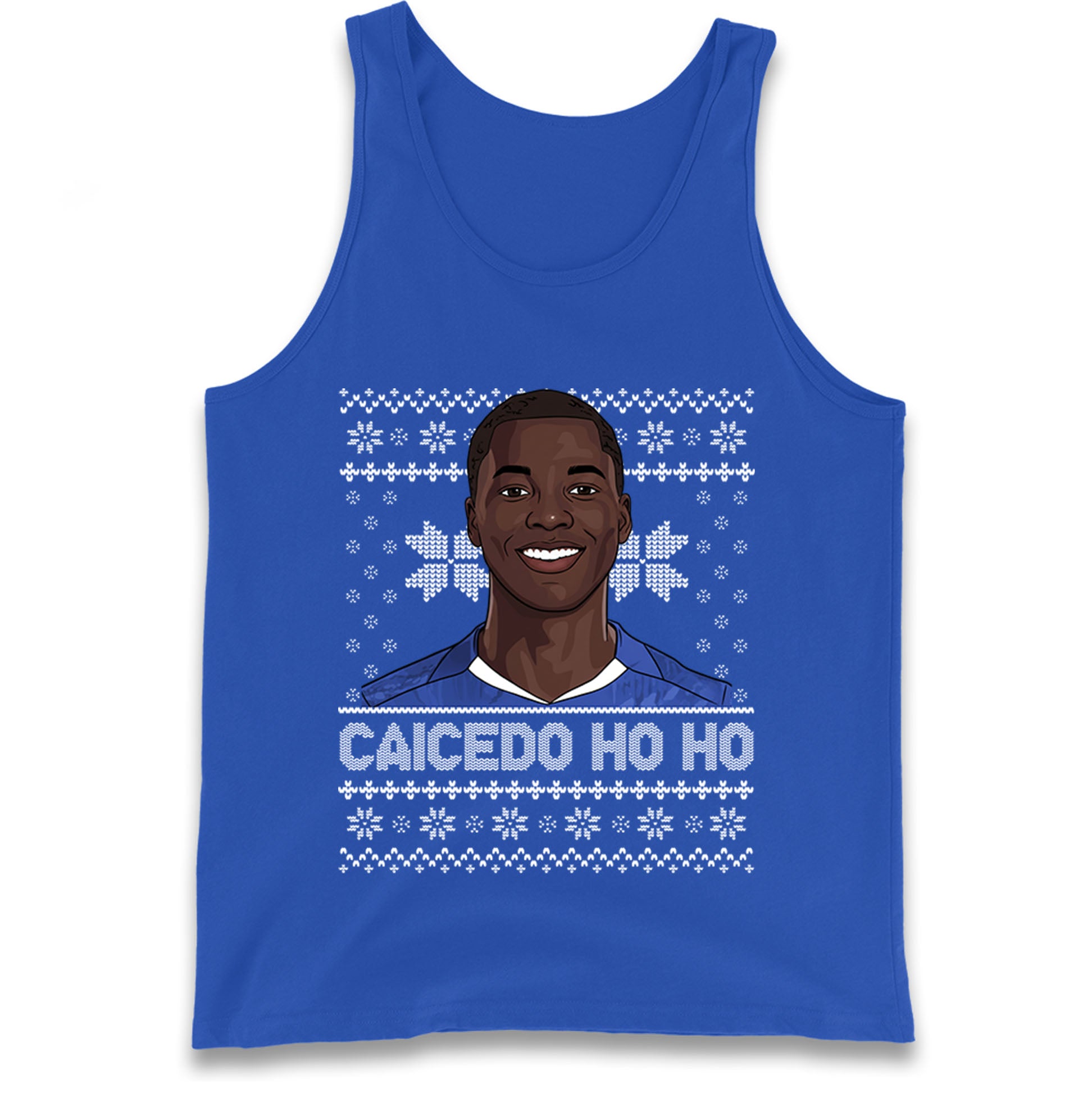 Moises Caicedo Christmas Tank Top