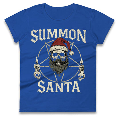 Goth Christmas Ladies T Shirt