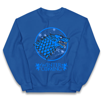 Game of thrones winter is coming Kids Jumper