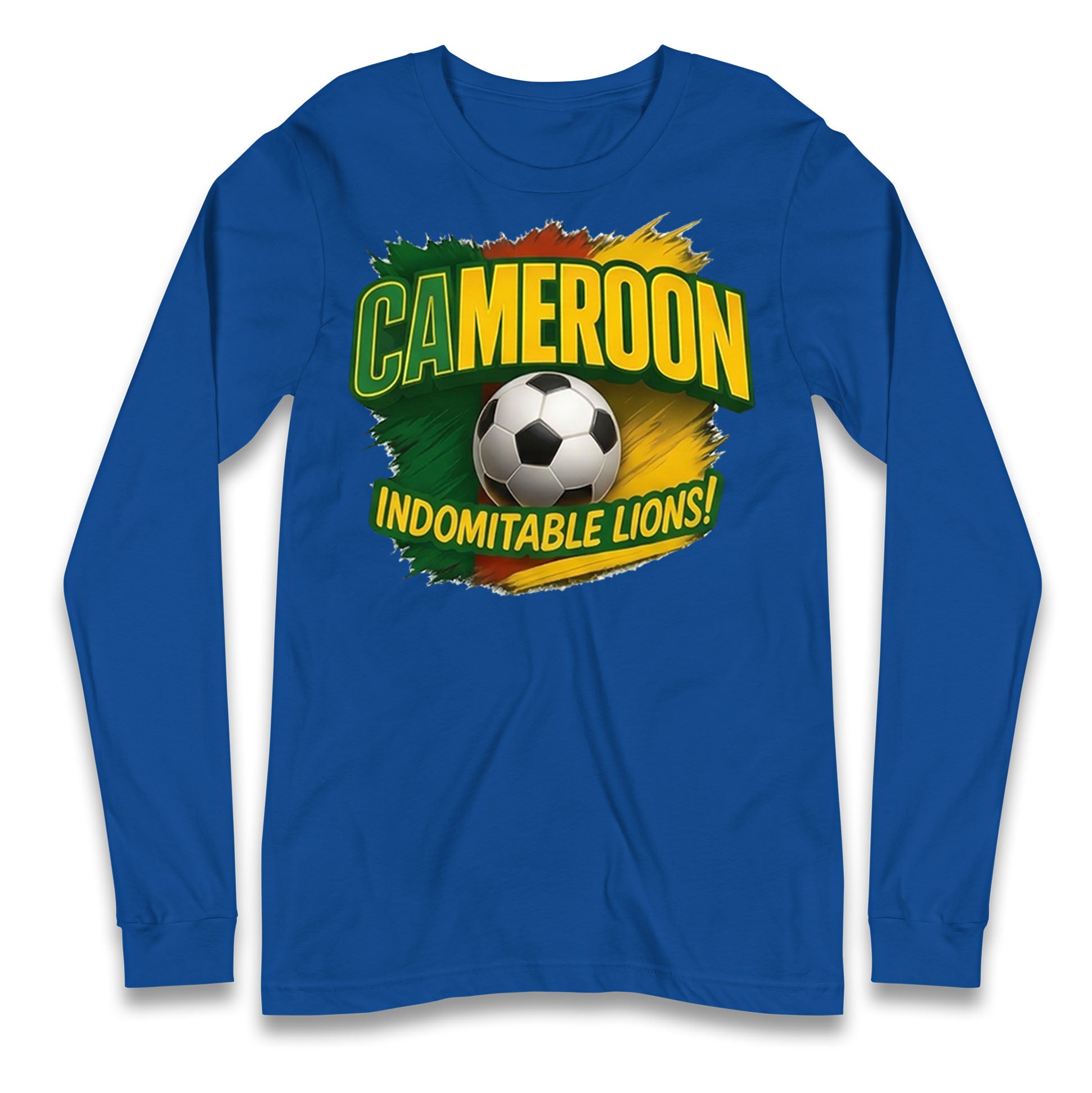 Cameroon Retro World Cup Longsleeve T Shirt 