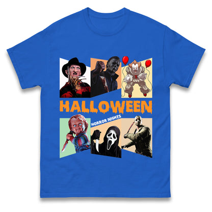 Horror Characters Halloween Horror Nights t shirts