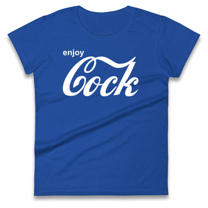 Coke Funny Christmas Ladies T Shirt