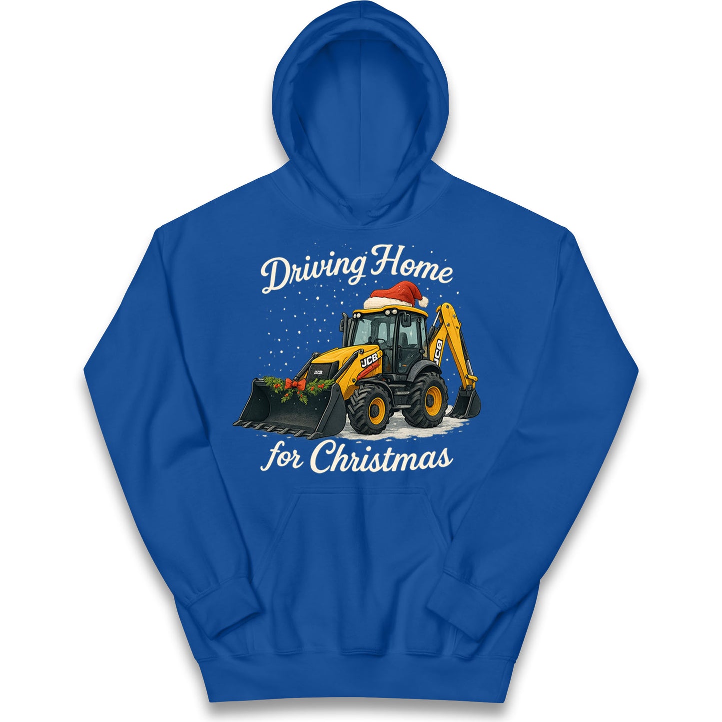 JCB Christmas Kids Hoodie
