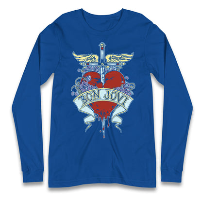 Bon Jovi Rock Band Longsleeve T Shirt 