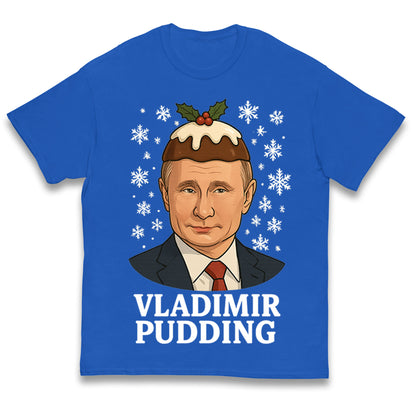 Vladimir Putin Christmas Kids T Shirt 