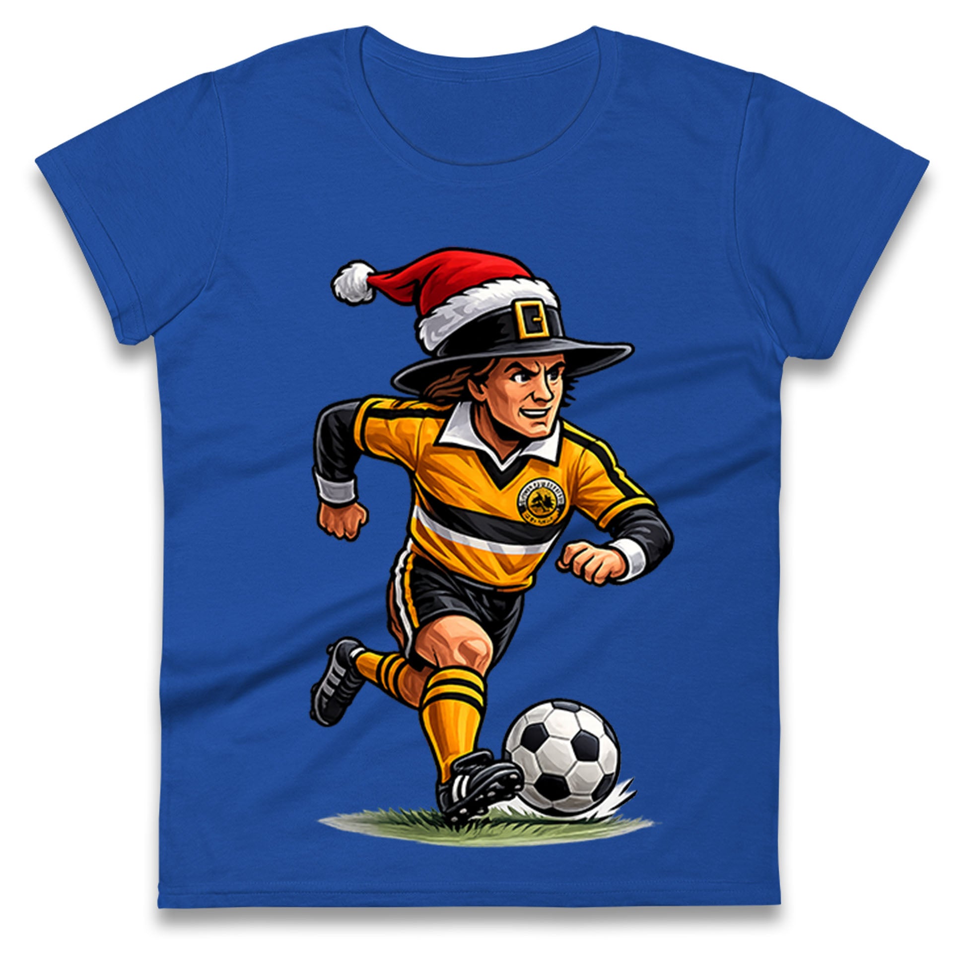 Boston United Christmas Ladies T Shirt 
