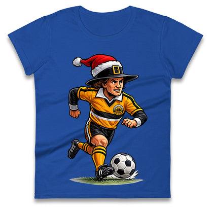 Boston United Christmas Ladies T Shirt 