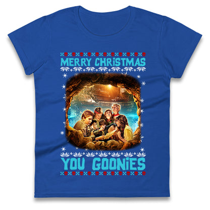The Goonies Christmas Ladies T Shirt