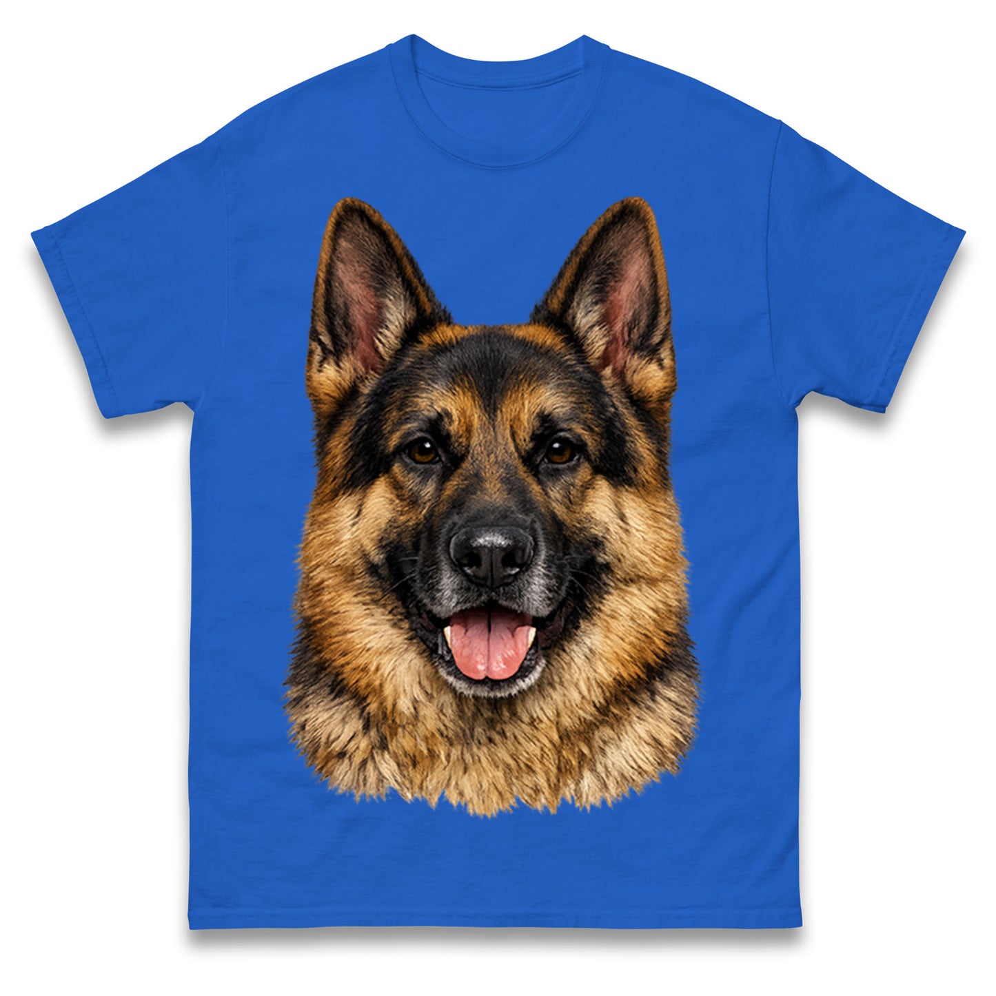 German Shepherd Dog Face T Shirt