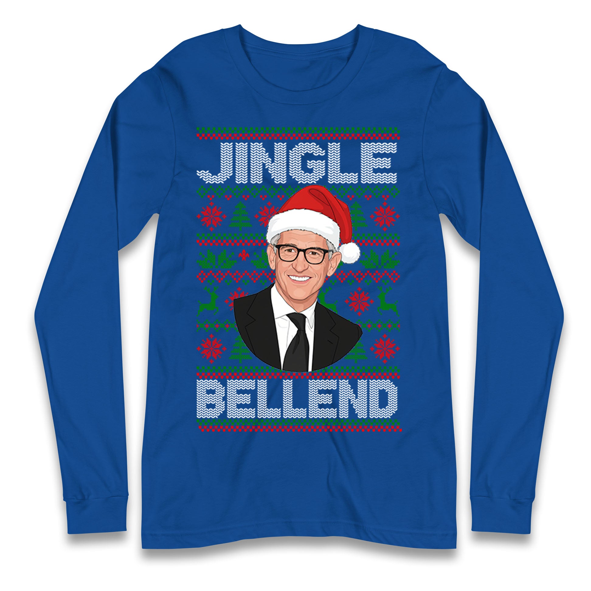 Gary Lineker Christmas Longsleeve T Shirt