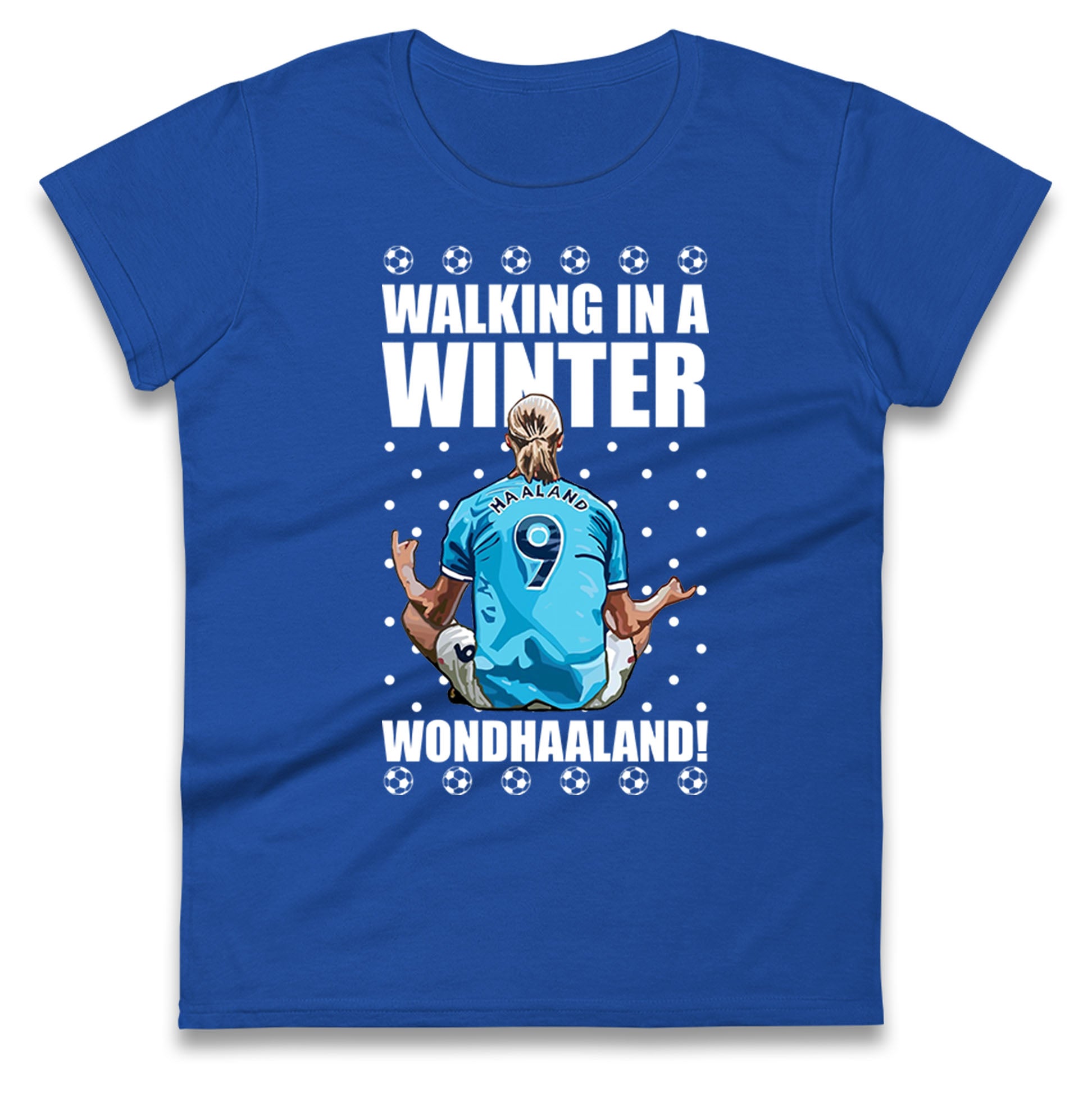 erling haaland christmas womens t shirt