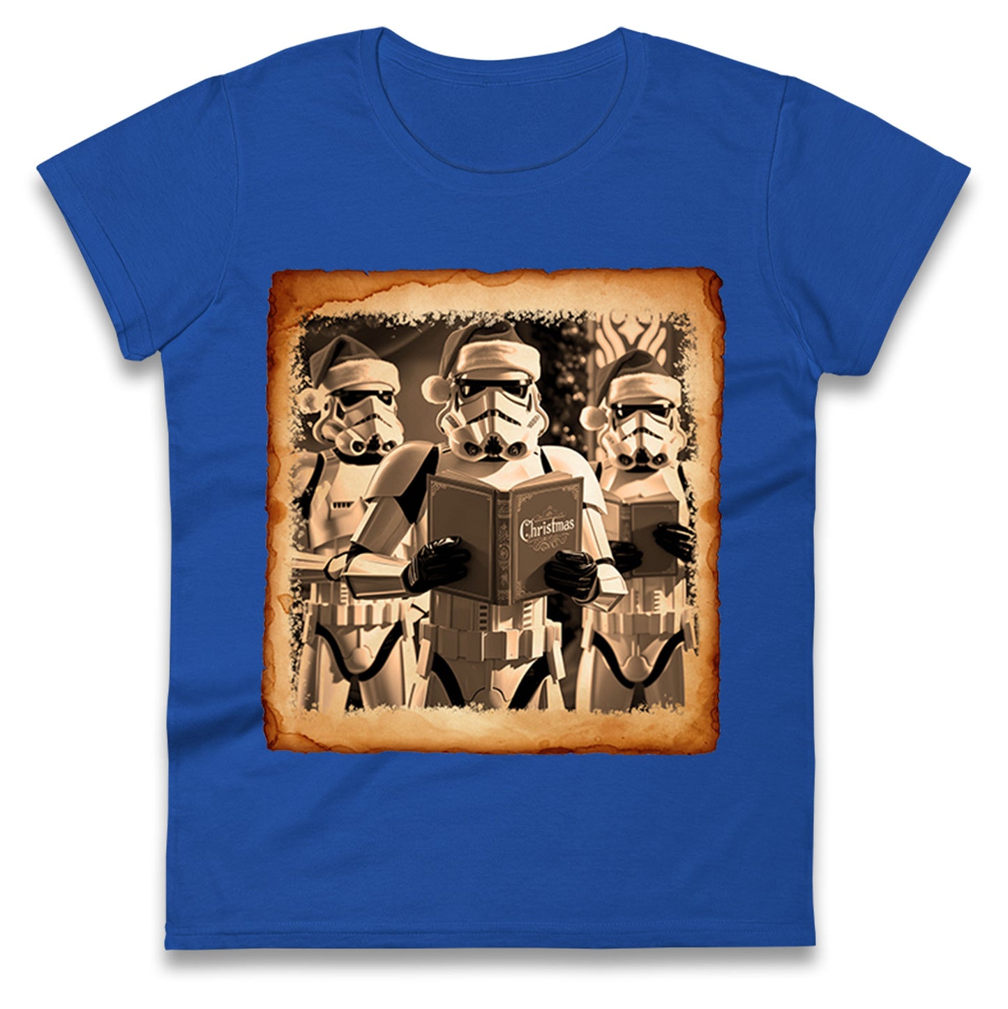 Stormtrooper Christmas Ladies T Shirt