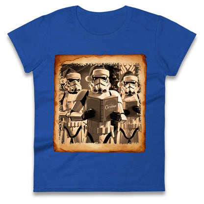 Stormtrooper Christmas Ladies T Shirt