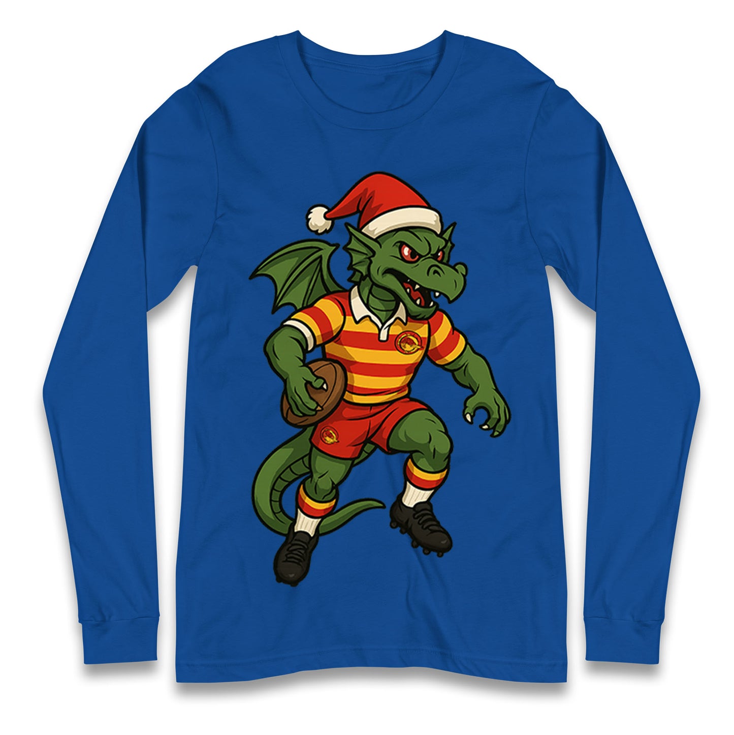 Catalans Dragons Christmas Longsleeve T Shirt