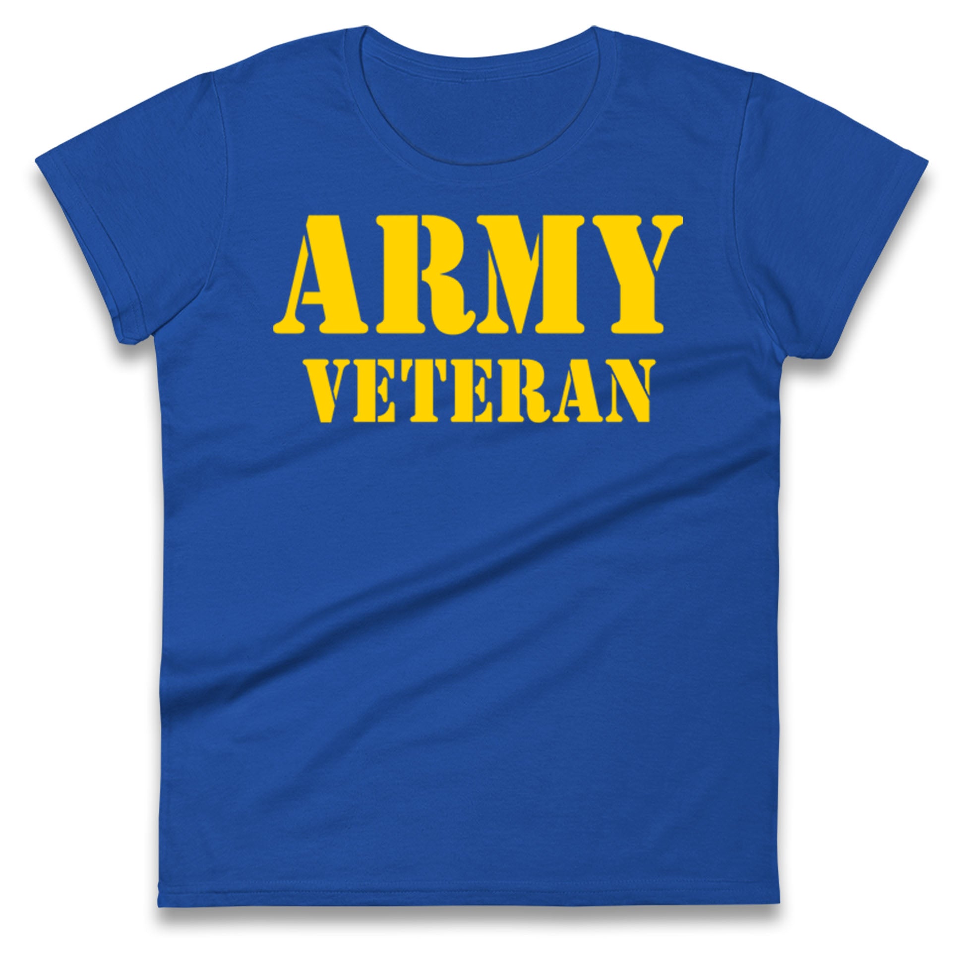 Army Veteran Ladies T Shirt