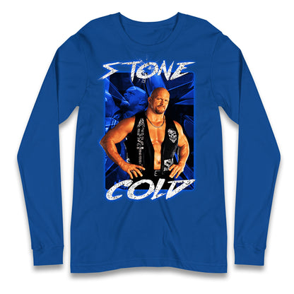 Stone Cold wwe Bootleg Long Sleeve T Shirt