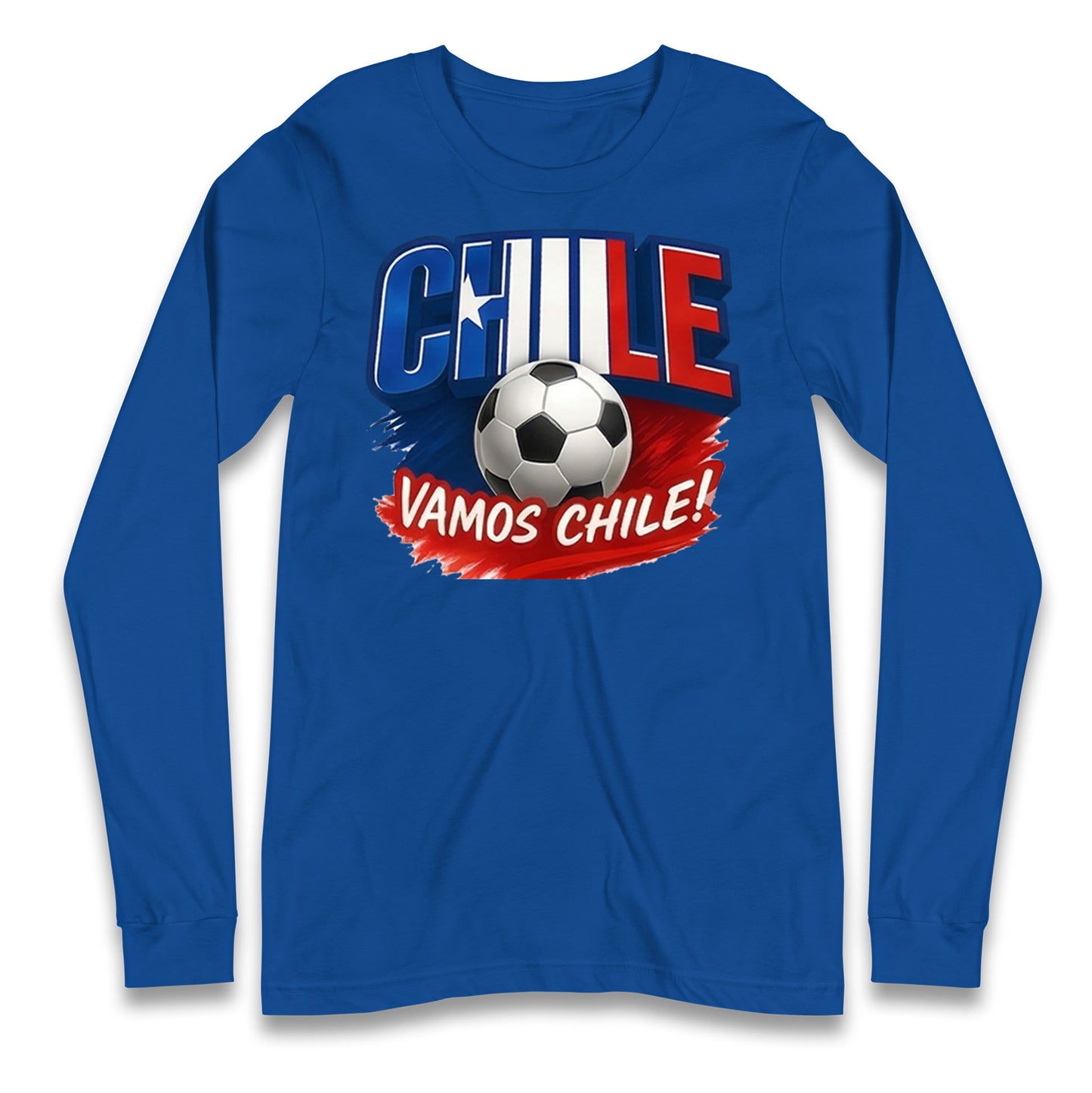 Chile Retro World Cup Longsleeve T Shirt