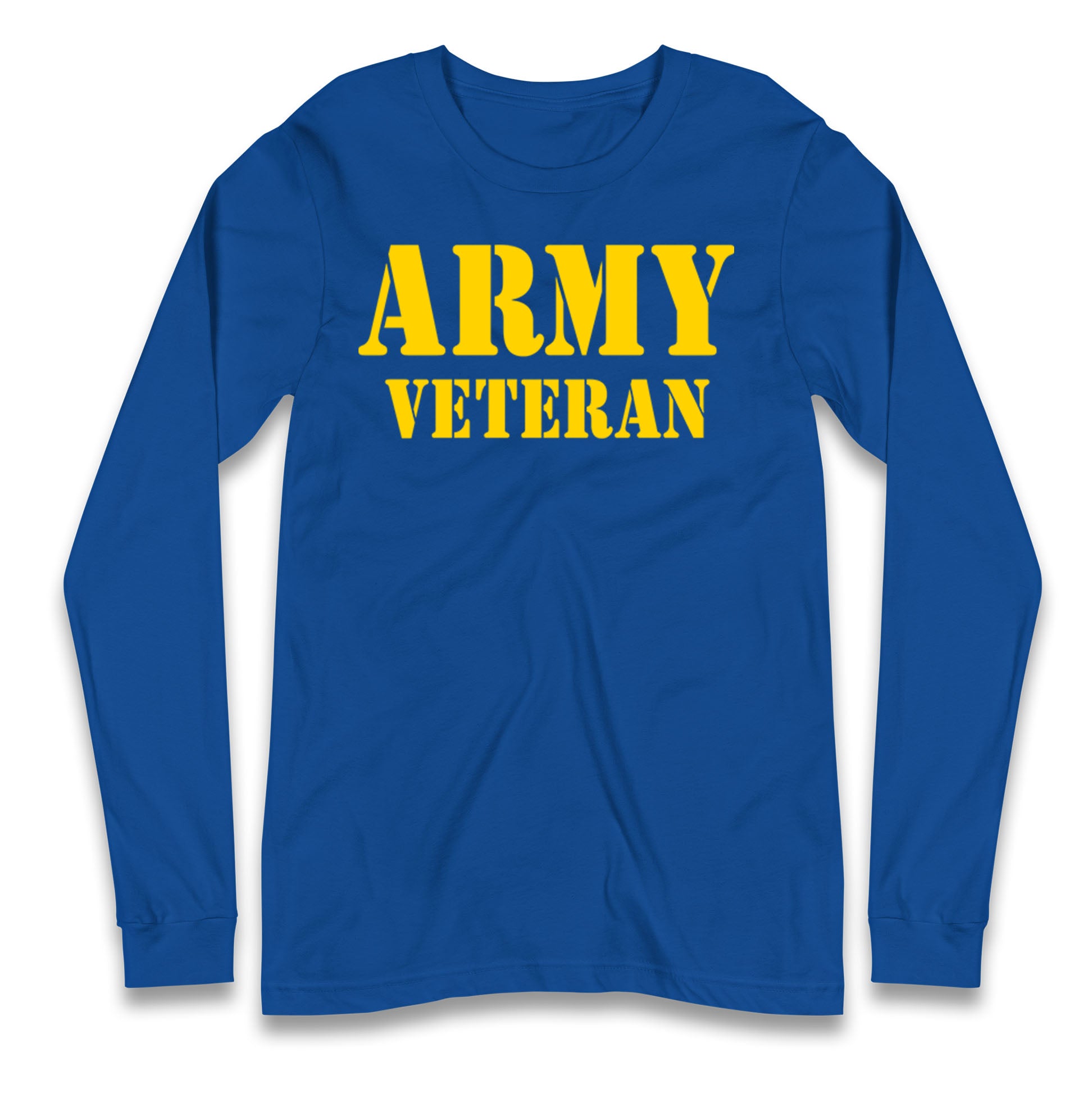 Army Veteran Longsleeve T Shirt