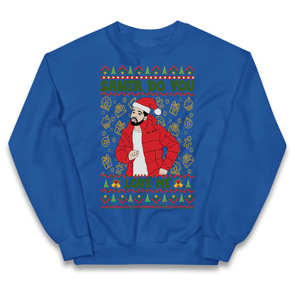 drake christmas jumper