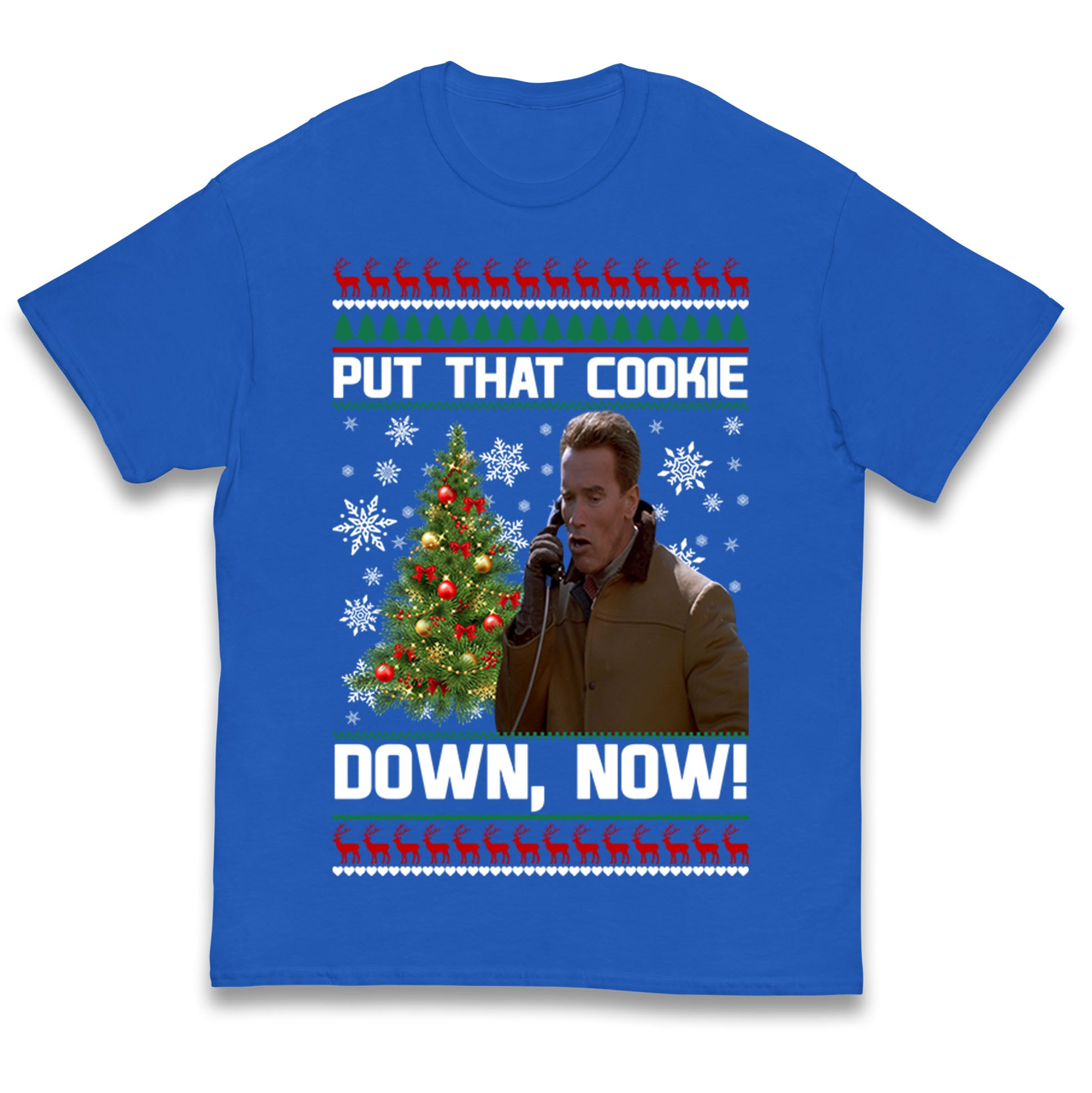 Arnie Christmas Kids T Shirt