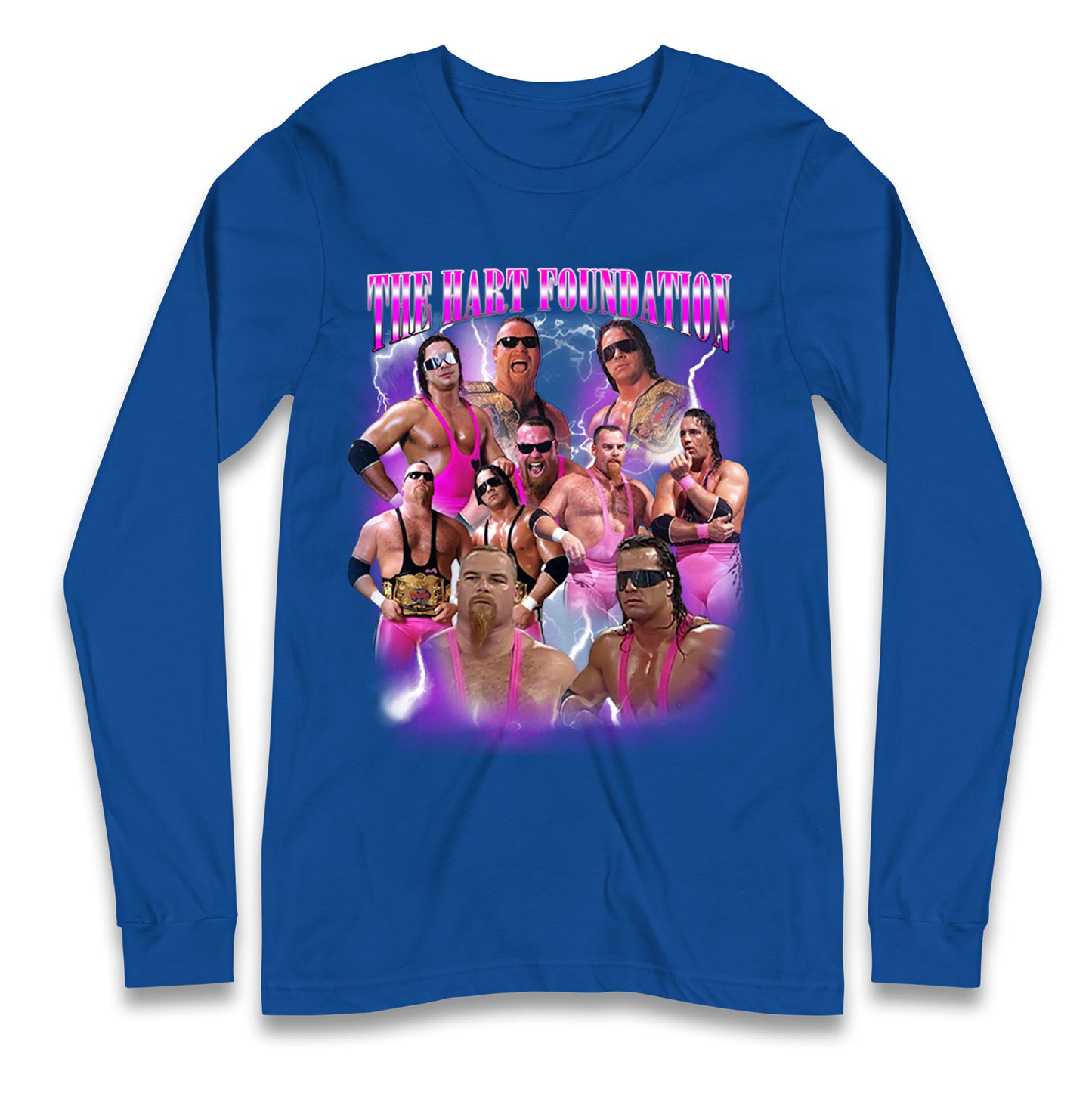 The Hart Foundation Bootleg Long Sleeve T Shirt