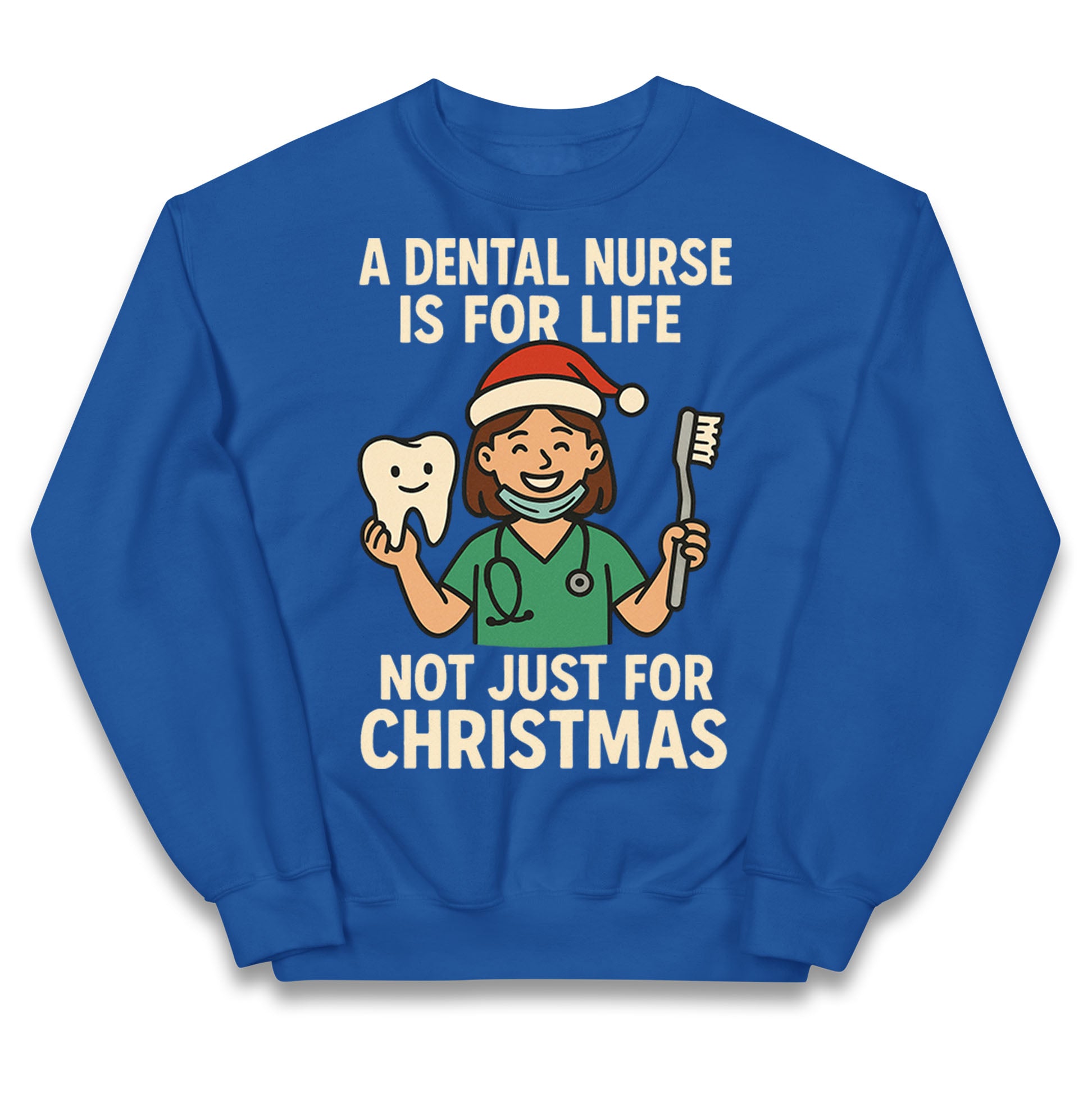 Dental Nurse Christmas Kids Jumper