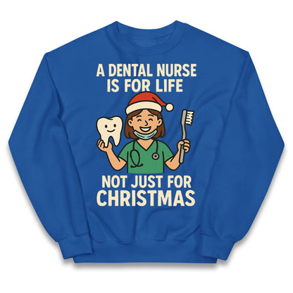 Dental Nurse Christmas Kids Jumper
