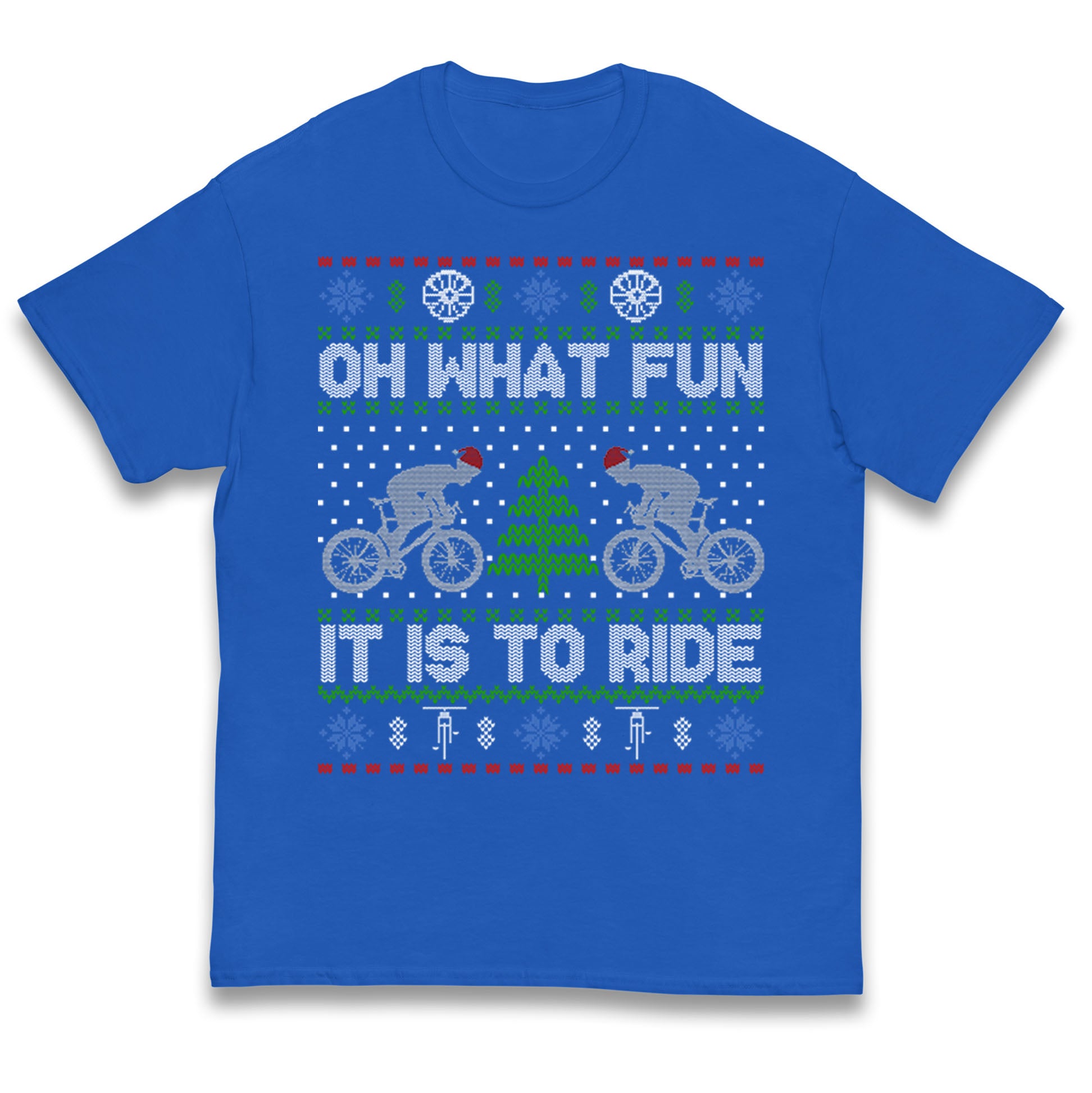 BMX Christmas Kids T Shirt