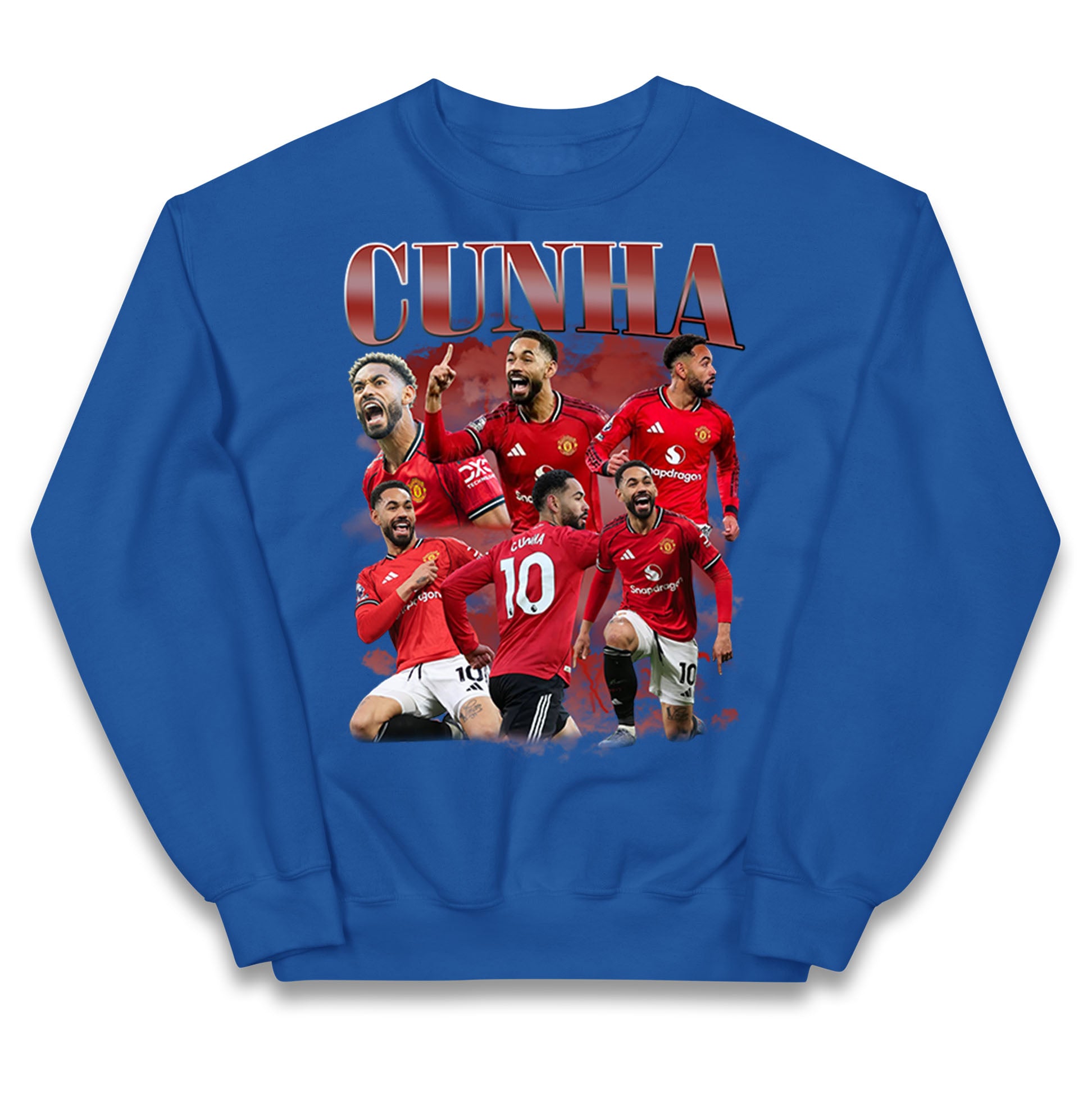Matheus Cunha Manchester United Kids Jumper