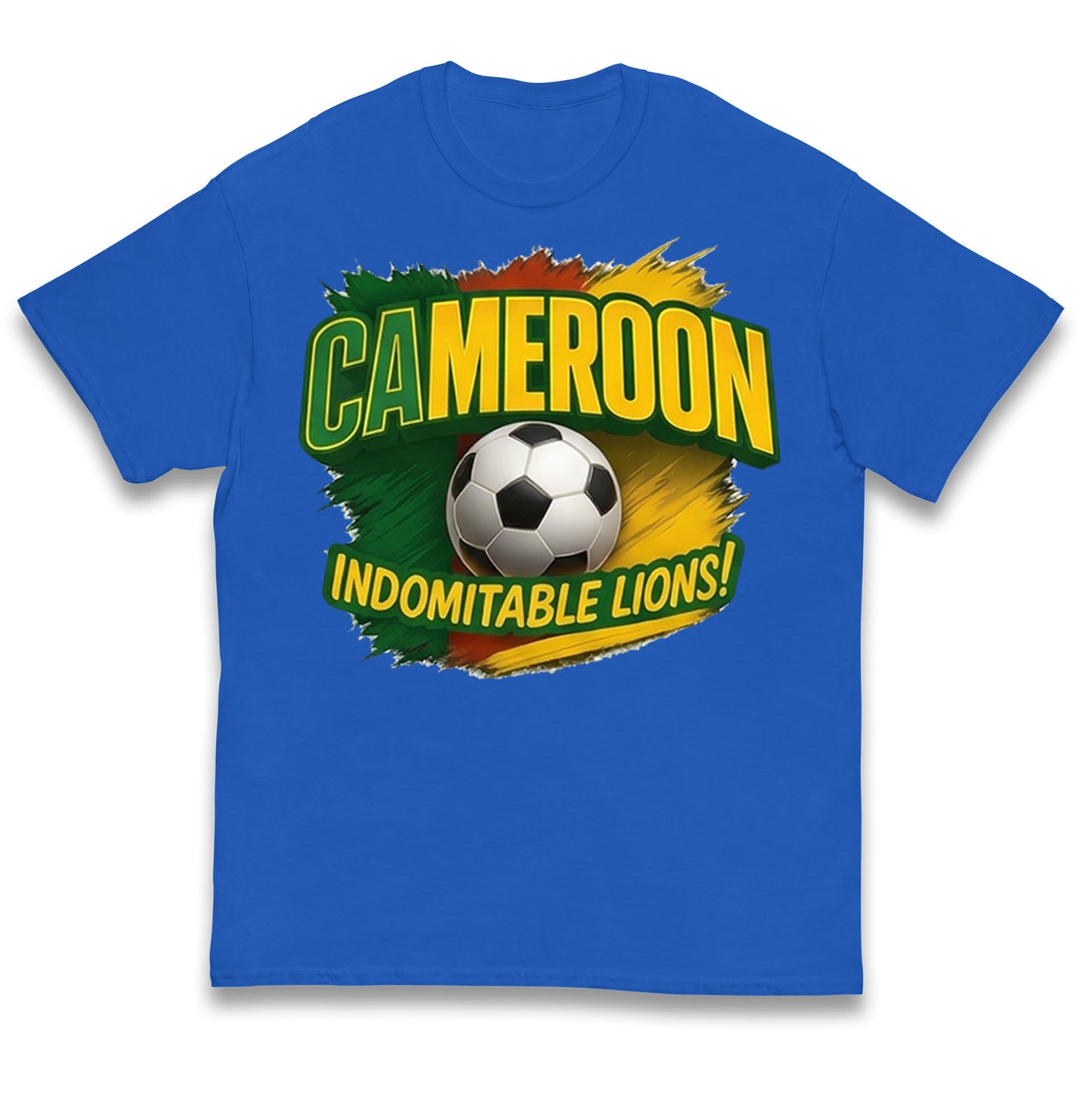 Cameroon Retro World Cup Kids T Shirt