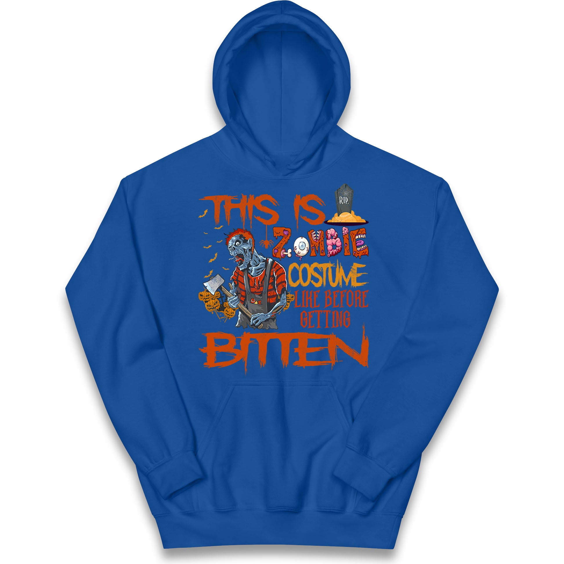 Zombie Costume Halloween Hoodie

