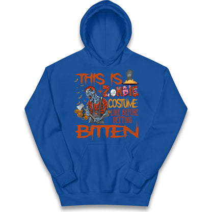 Zombie Costume Halloween Hoodie
