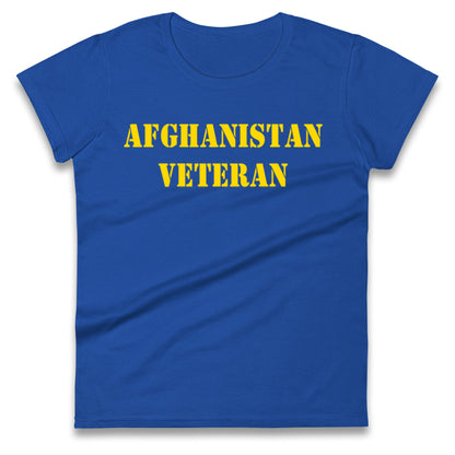 Afghanistan Veteran Ladies Shirt