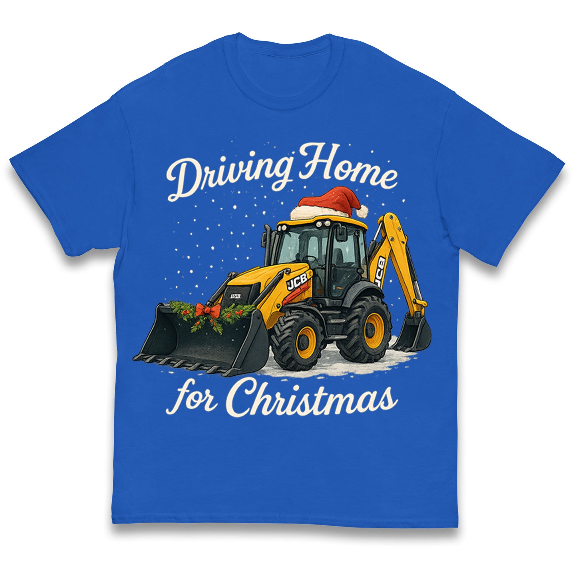 JCB Christmas Kids T Shirt