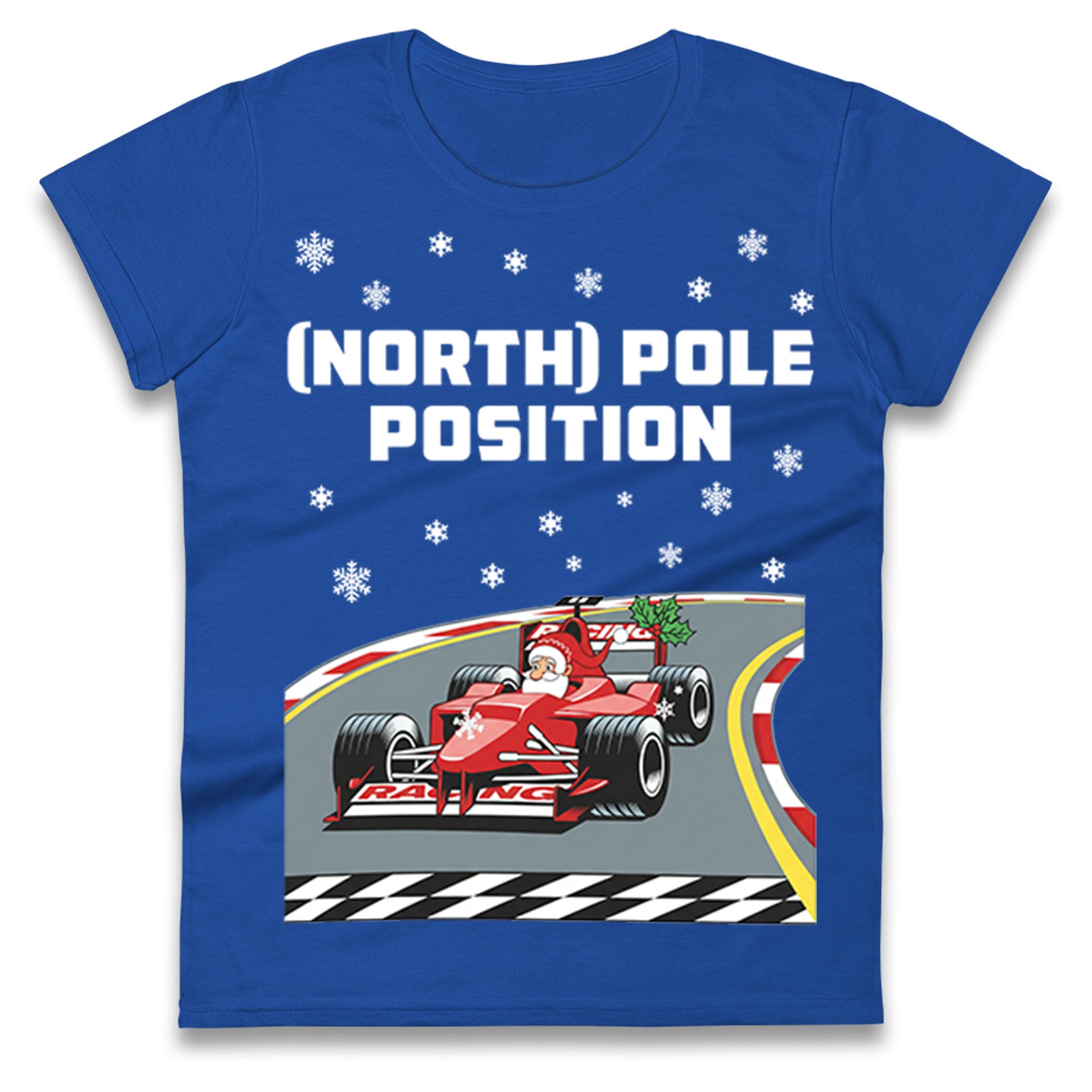 North Pole Christmas Ladies T Shirt