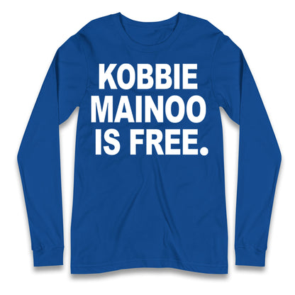 Kobbie Mainoo Manchester United Longsleeve T Shirt 
