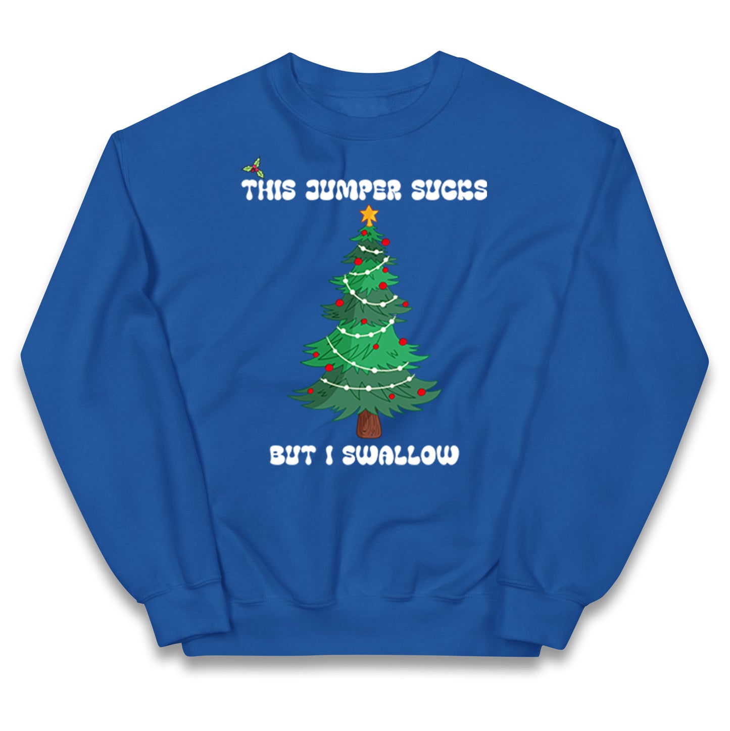 I swallow Christmas Kids Jumper