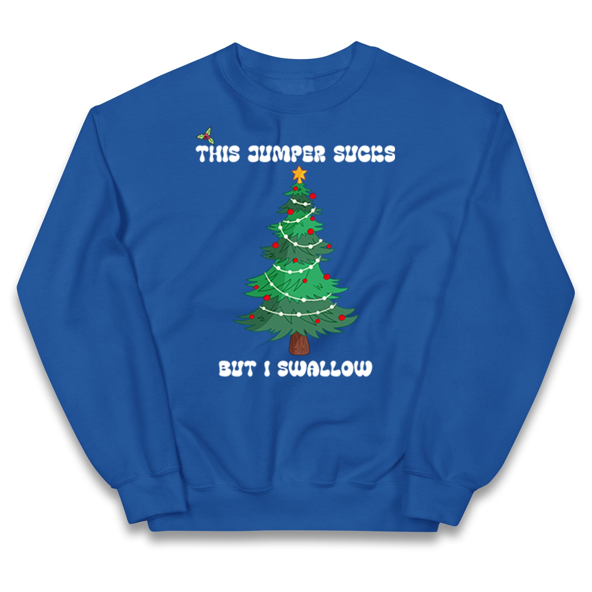 I swallow Christmas Kids Jumper